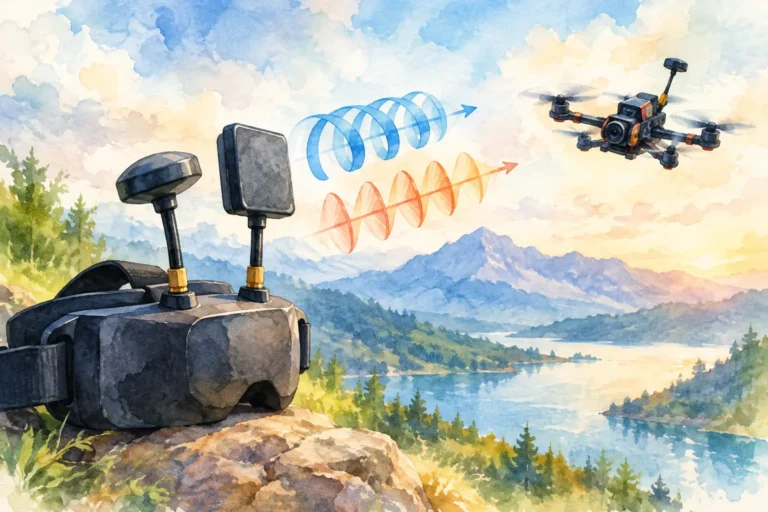 Antenna Polarisation Guide for FPV Video Links
