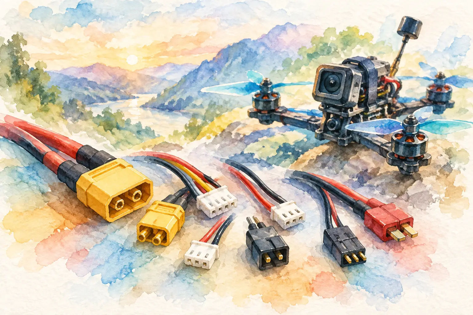 Best Connectors for Drone Wiring in FPV Builds