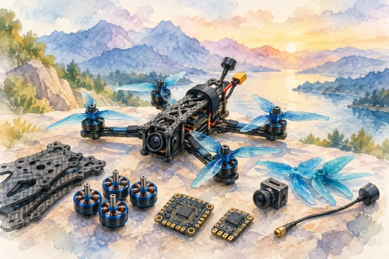FS3MW Drone Hardware for Purpose-Built FPV Builds
