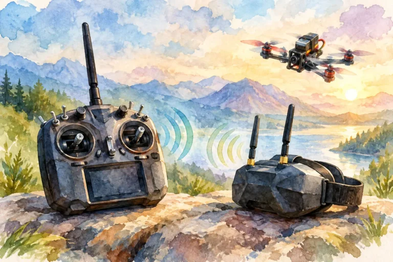 Matching FPV Transmitter and Receiver Systems