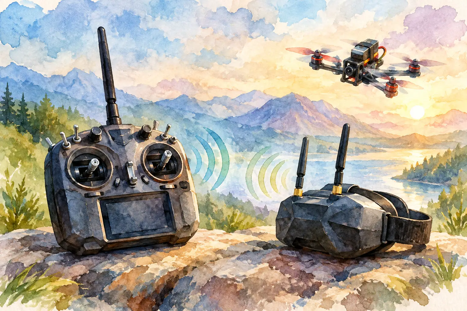 Matching FPV Transmitter and Receiver Systems