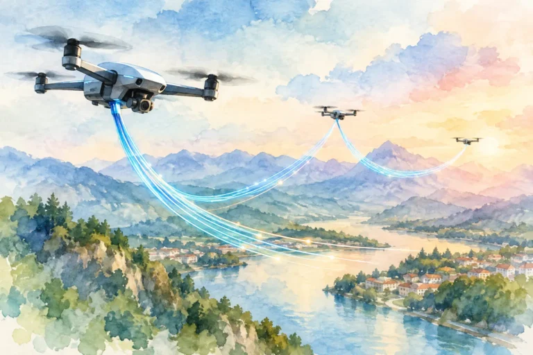 Optical Fibre Drone Communication Explained